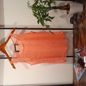 Salmon Pink Beach Cover-up Apt 9